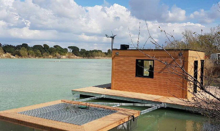 Maison flottante avec PhytoFlottante