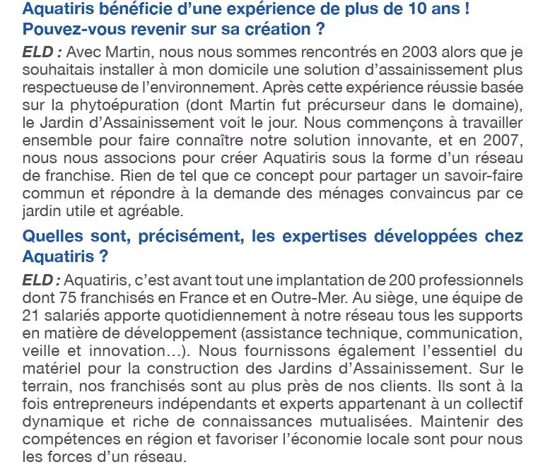 Aquatiris magazine Capital 2