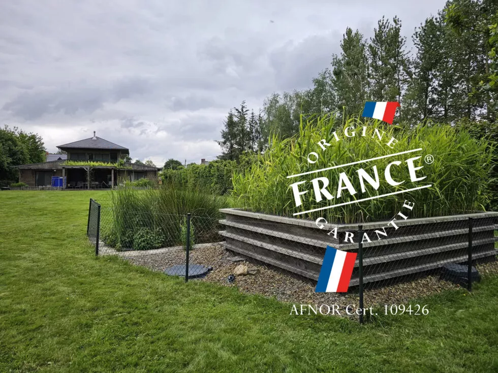 Jardin d'Assainissement gamme Iris avec certification Origine France Garantie