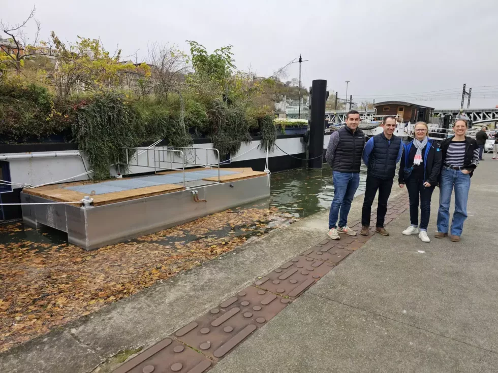 Inauguration PhytoFlottantes Lyon