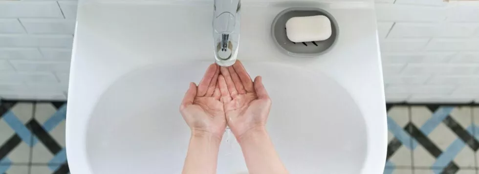 Lavabo assainissement individuel